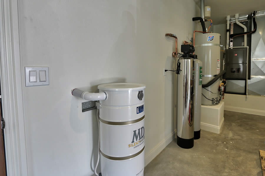Utility Room Includes Central Vac, Water Softener System, And Heating/Cooling System
